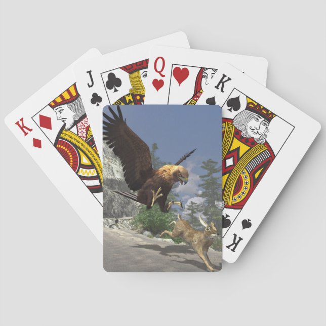 Baralho Uma lebre de uma oportunidade (Verso)