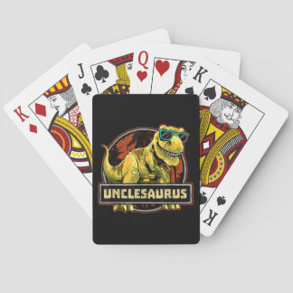 Baralho Unclesaurus T rex Tio Saurus Dinossaur