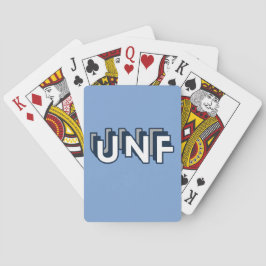 Baralho UNF - Universidade de North Florida Blue