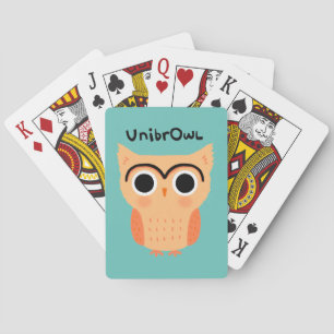 Baralho UnibrOwl Unibrow Owl Coruja-de-sobrancelhas-grac