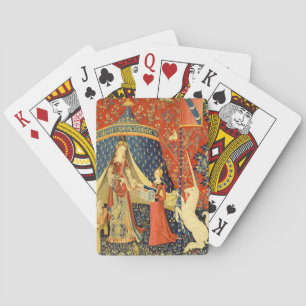 Baralho Unicorn Tapestries Lady Legend Medieval