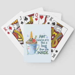 Baralho Unicórnio de Chocolate Quente Cozy Unicorn Winte