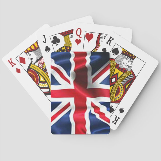Baralho Union Jack Silky (Verso)
