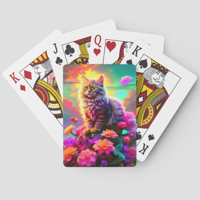 Baralho Unique & Fun Card Deck for Cat Lovers (Verso)