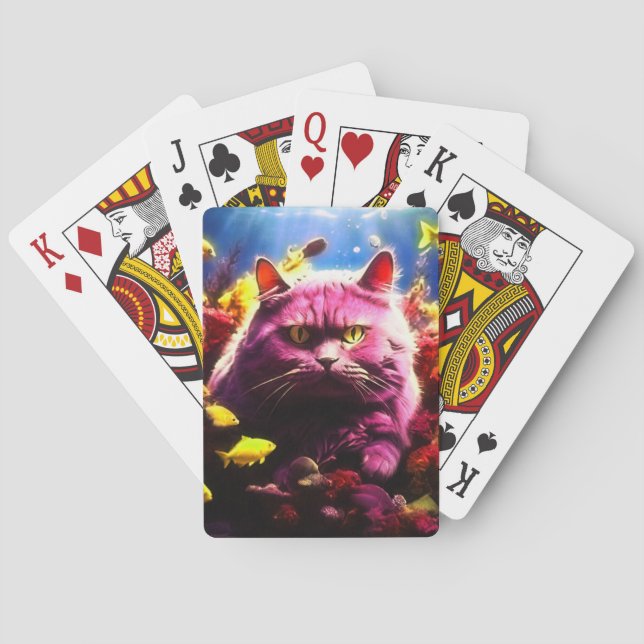 Baralho Unique & Fun Card Deck for Cat Lovers (Verso)