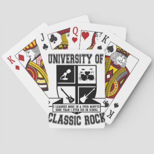 Baralho Universidade da rocha clássica
