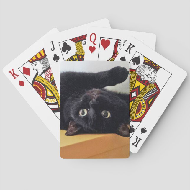 Baralho Upside Down Black Cat Classic Playing Cards (Verso)