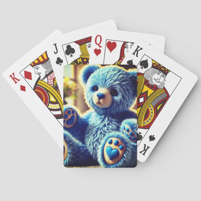 Baralho Urso Azul (Verso)