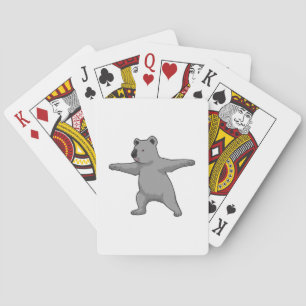 Baralho Urso Koala na Malhação Yoga