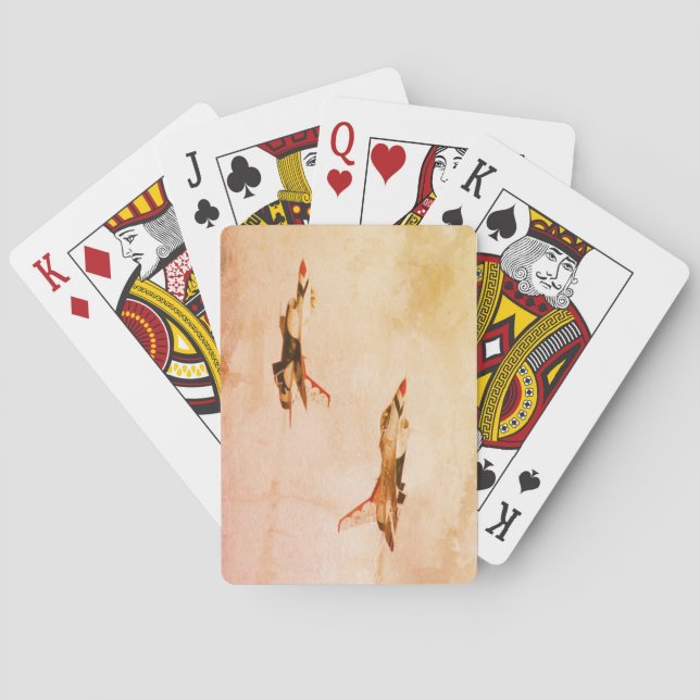 Baralho USAF Thunderbirds (Verso)