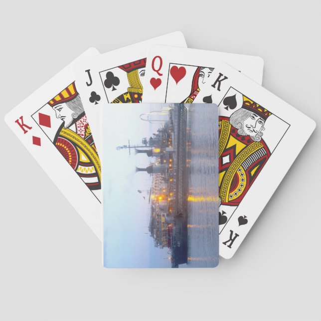 Baralho USS KIDD Play Cards (Verso)