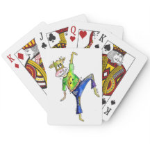 Vaca branca dançante