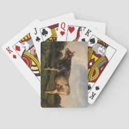 Baralho Vaca em campo (Fazenda animal) (por Filippo Palizz