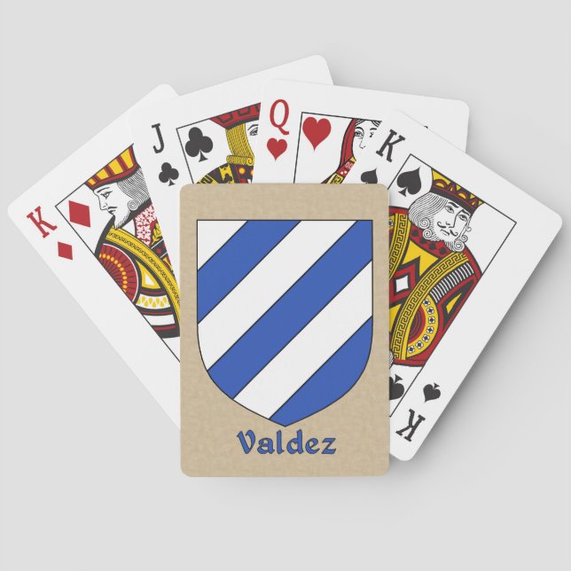 Baralho Valdez Heraldic Shield (Verso)
