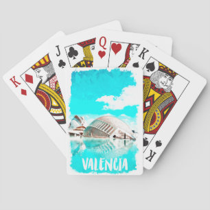 Baralho Valencia Espanha L’Hemisfèric Watercolor