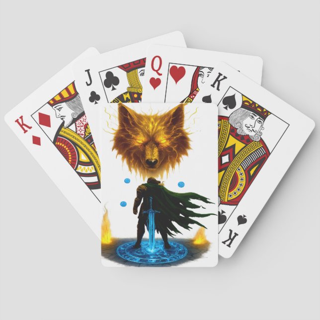 Baralho Valiant Knight Battle Ready (Verso)