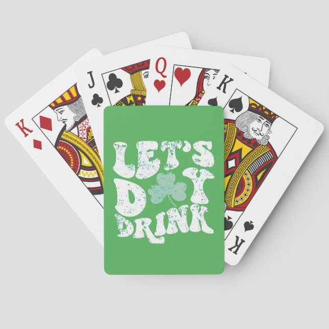 Baralho Vamos Day Drink Rua Patrick Paddy Lucky Charm (Verso)