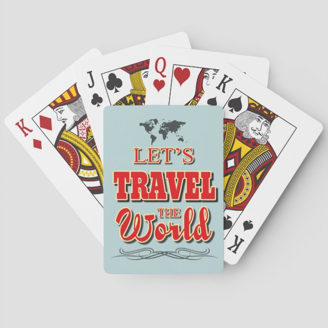 Baralho Vamos do mundo (Verso)