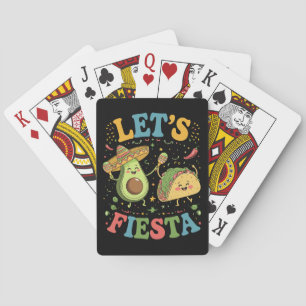 Baralho Vamos Fiesta Avocado E Tacos Cinco De Mayo