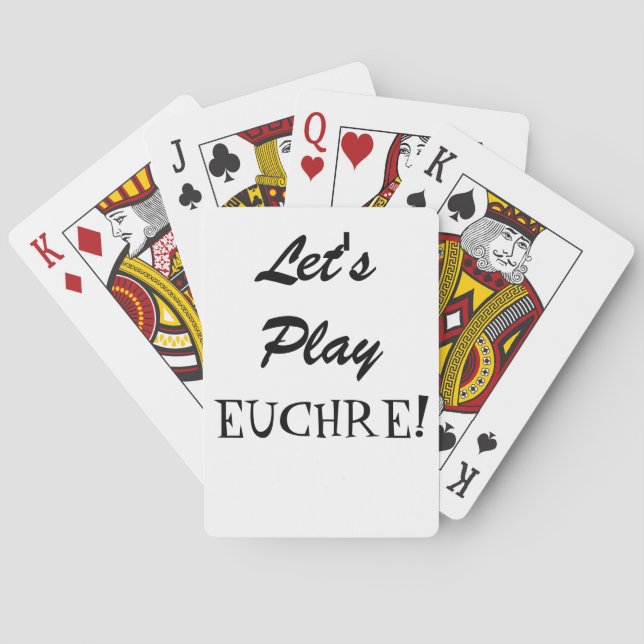 Baralho Vamos Toca Euchre! (Verso)
