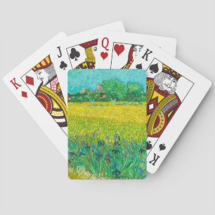 Baralho Van Gogh Field com Irrises Perto de Arles