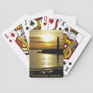 Baralho Vancouver Jogando Cartões Vancouver Souvenirs