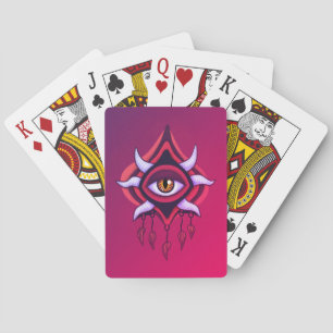Baralho Vaporware Demon Eye - Gótico colorido