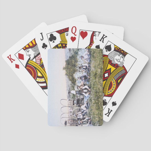 Baralho Vaqueiros em Almoço, 1904 (foto) (Verso)