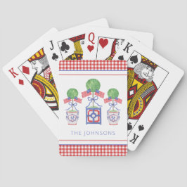 Baralho Variável de Sinalizador Patriótico Americano de Aq