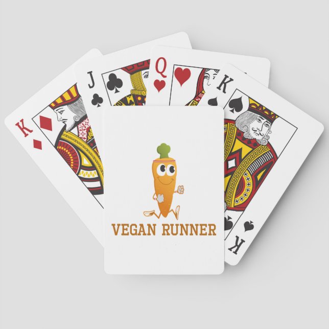 Baralho Vegan Runner Carrot (Verso)