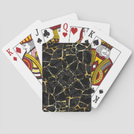 Baralho Veia Dourada Kintsugi Preta