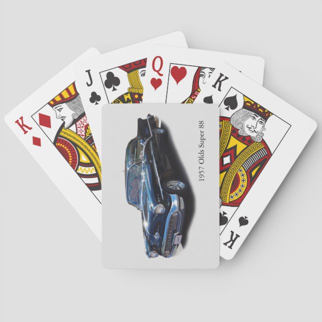 Baralho velhos Super 88 de 1957 (Verso)