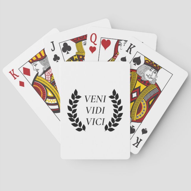 Baralho Veni Vidi Vici (Verso)