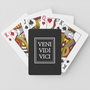 Impressão Em Tela Veni, Vidi, Vici - Vim, vi, conquistei