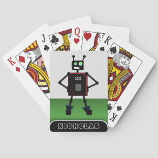 Baralho Verde impetuoso do robô - robô personalizado