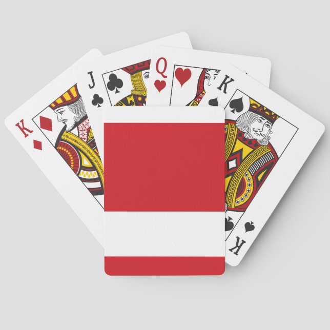 Baralho Vermelho listrado (Verso)