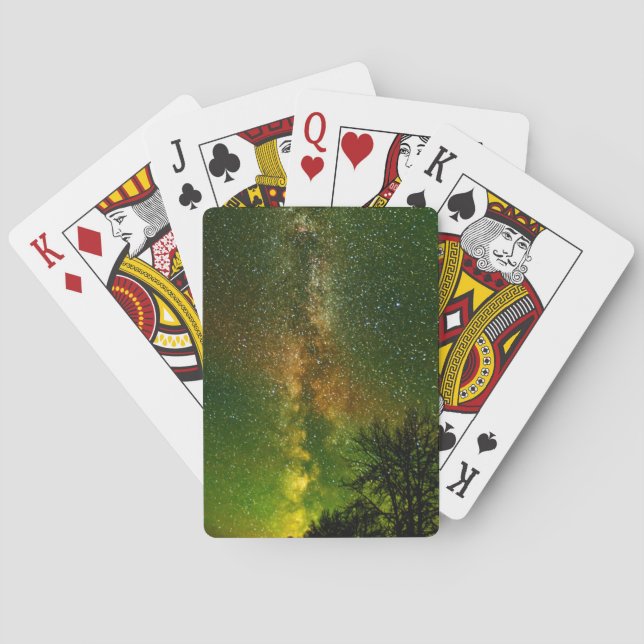 Baralho Via Láctea & Aurora Boreal | Ontário Canadá (Verso)