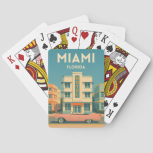 Baralho Viagem Clássica Distrito Art Déco Miami Flórida