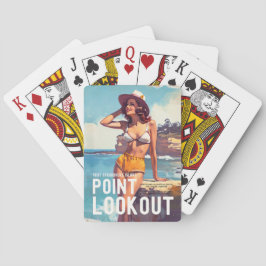 Baralho Viagem de Pesquisa de Ponto de Estilo Vintage