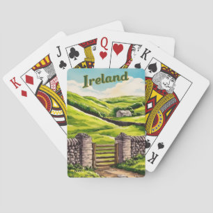 Baralho Viagens vintage Irlanda - Países Retrospectivos