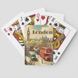 Baralho Viagens vintage Poster de London City Center