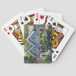 Baralho Victorian Cottage in Blue - Martha's Vineyard