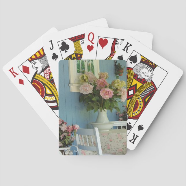 Baralho Victorian Peonies - Martha's Vineyard (Verso)