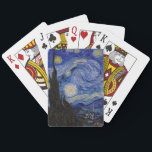 Baralho Vincent Van Gogh - A noite de Starry<br><div class="desc">A Noite Estrelada / La nuit etoilee - Vincent Van Gogh em 1889</div>