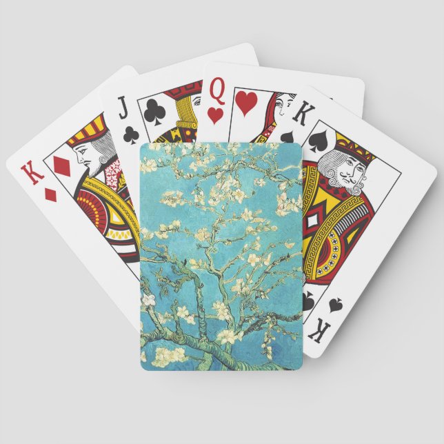 Baralho Vincent van Gogh Amendoeira em Flor    (Verso)