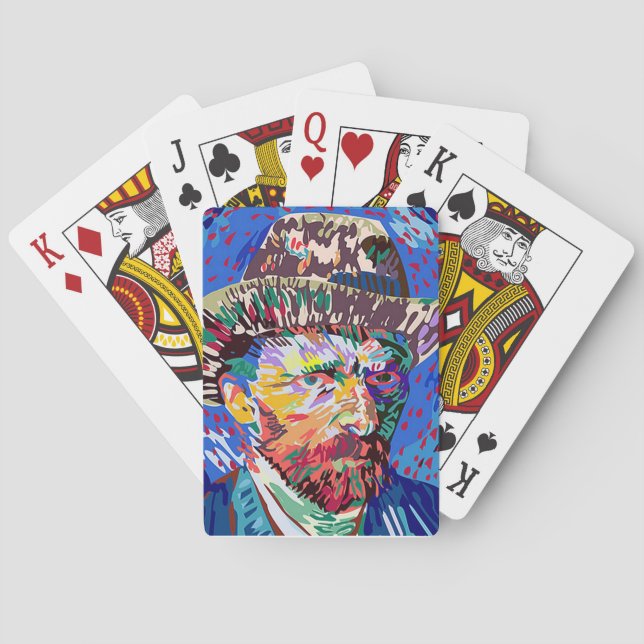 Baralho Vincent van Gogh playing cards (Verso)