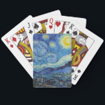 Baralho Vincent Van Gogh Starry Night Vintage<br><div class="desc">Cartão de Reprodução De Belas Artes,  Vincent Van Gogh Starry Night</div>