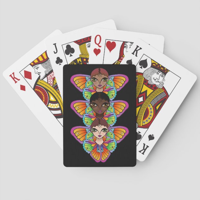 Baralho Vinheta dos Olhos Grandes (Verso)