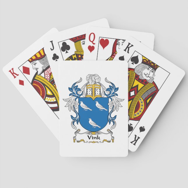 Baralho Vink Family Crest (Verso)