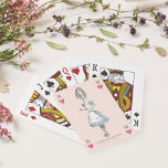 Baralho Vintage Alice no País das Maravilhas Beba o Conto<br><div class="desc">Linda e bem projetada, Alice no jogo de casamento temático da Maravilha. Perfeito para um casamento com a Alice no País das Maravilhas. Restaurámos meticulosamente a icônica Alice no País das Maravilhas, a vintagem das ilustrações de Alice, desenhando-as manualmente e trazendo-as à vida com belos toques de aquarela. As cartas...</div>